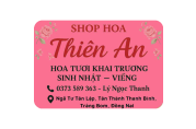 Shop hoa Thiên An