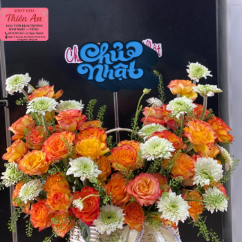 Giỏ hoa khai trương 1