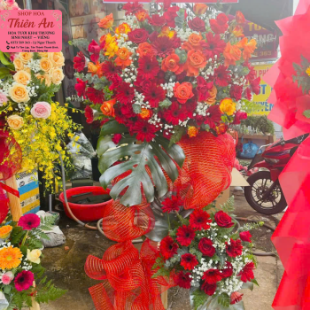 Lẵng Hoa Khai Trương Mẫu 2