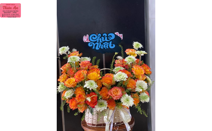 Giỏ hoa khai trương 1